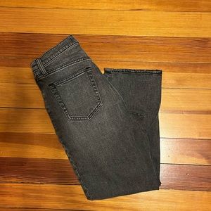 Abercrombie ankle straight ultra high rise jeans